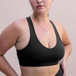 Girlfriend Collective Black FLOAT Lola Bra